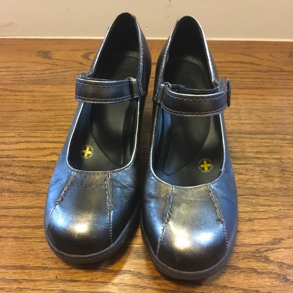 Dr Martens, Semira Mary Janes, pewter, size 8, like new, excellent condition